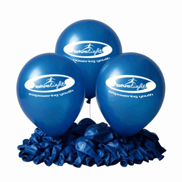 Blue Light Balloons<br/> (pkt of 100)
