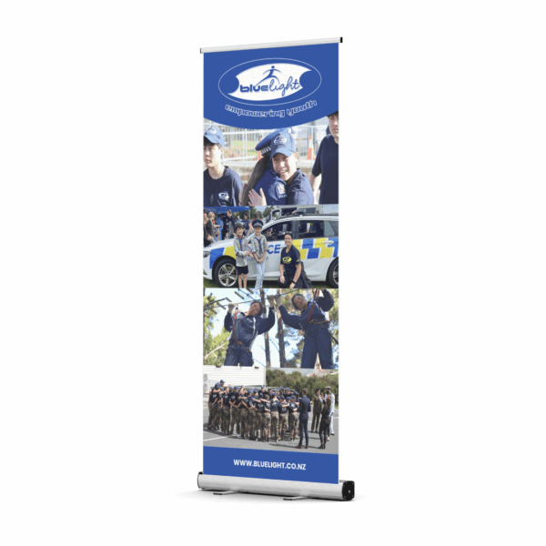 Blue Light Banner