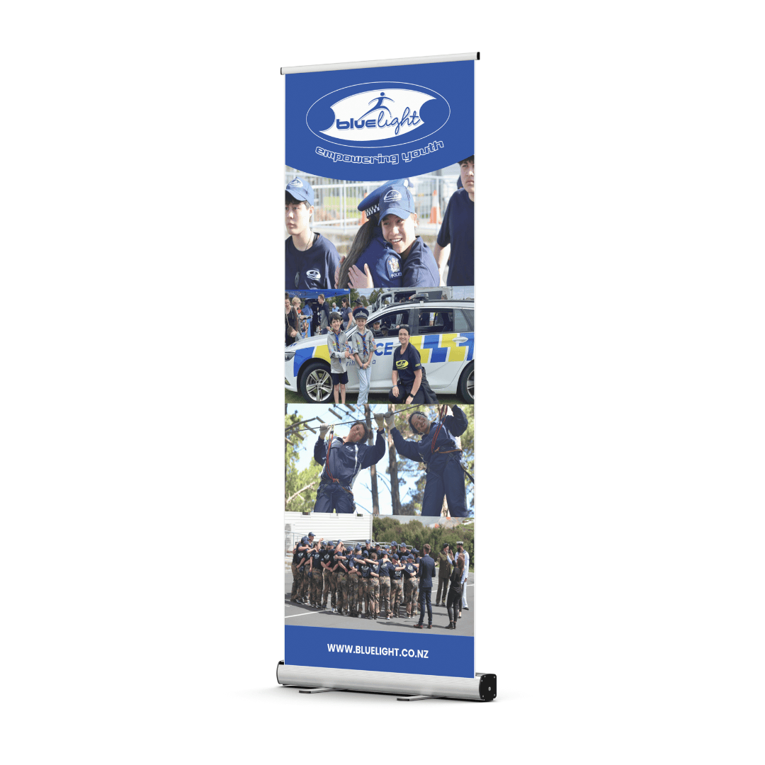 Blue Light Banner